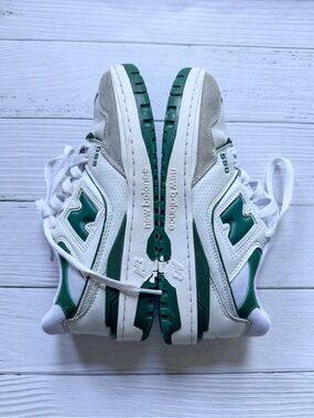 New Balance 550 White Green BB550WT1 Men’s 7.5 / Women’s 9 Retro ALD Sneakers